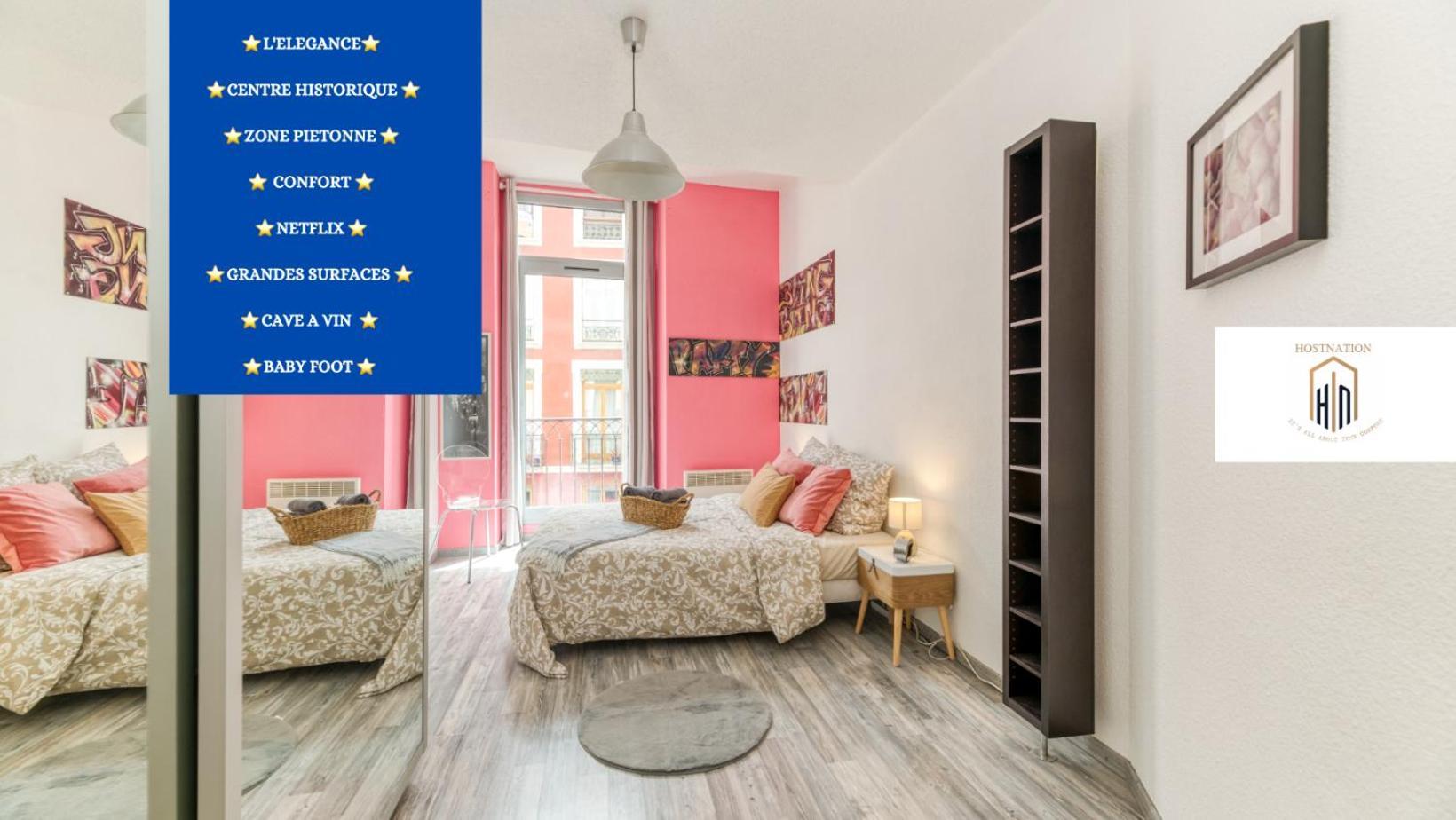 L'Elegance- Centre Historique- Confort- Netflix- Marche Frais Et Local Γκρενόμπλ Εξωτερικό φωτογραφία